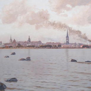 Tallinna vaade merelt