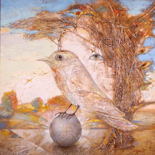 Anatoli Strahhov "Birdie on a Sphere"
