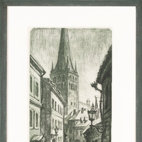 Street of Old Town With St Olaf's Church (16901.7417)