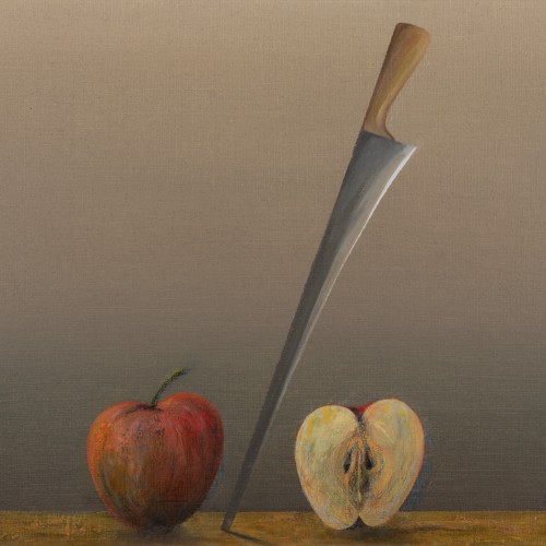 Viktor Sinjukajev "Apple and Knife"