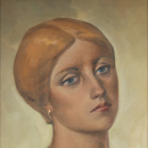 Viktor Sinjukajev "Portrait of a Woman"
