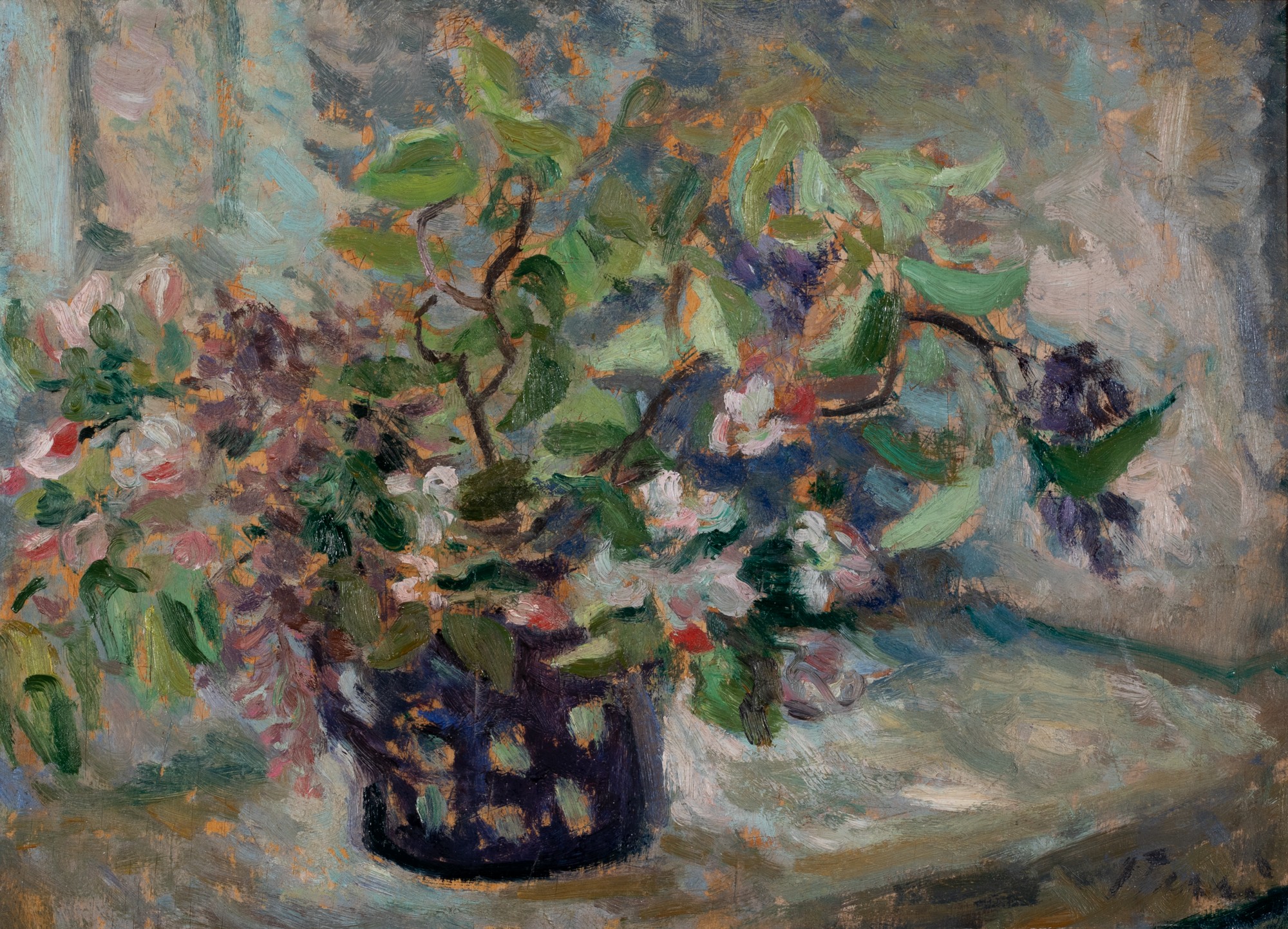 Olga Terri "Flowers in a Vase"
