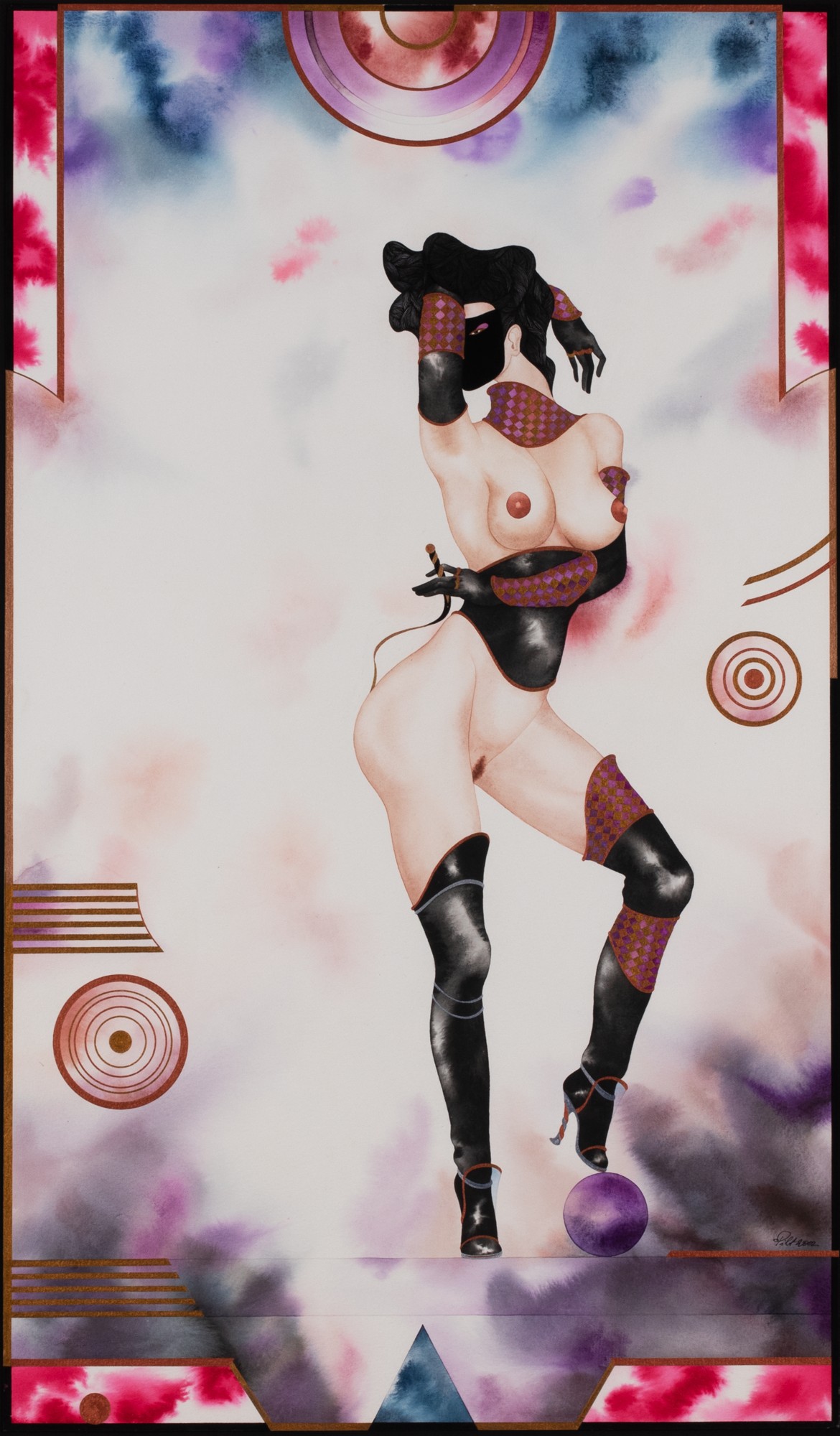 Agu Pilt "Masked Lady With a Whip"