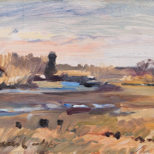 Johannes Saal "Early Spring Landscape"