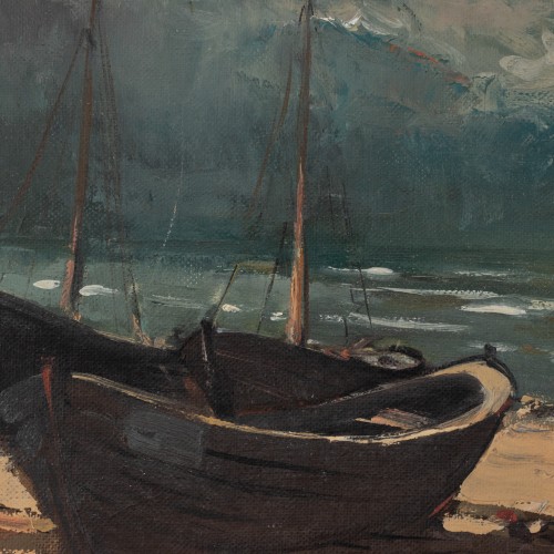 Fishing Boats on the Shore (18140.8447)