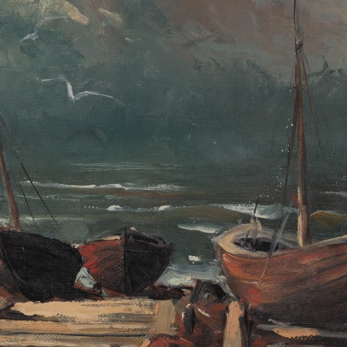 Fishing Boats on the Shore (18140.8452)