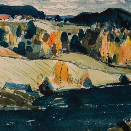 Richard Uutmaa "Autumnal Landscape"