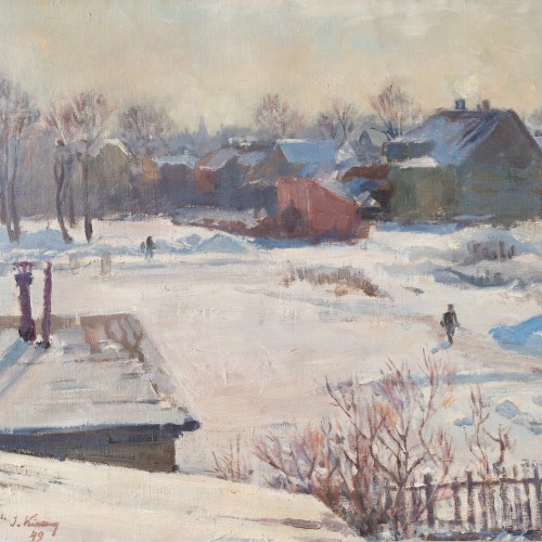 Ilmar Kimm "Winter in the Suburb"