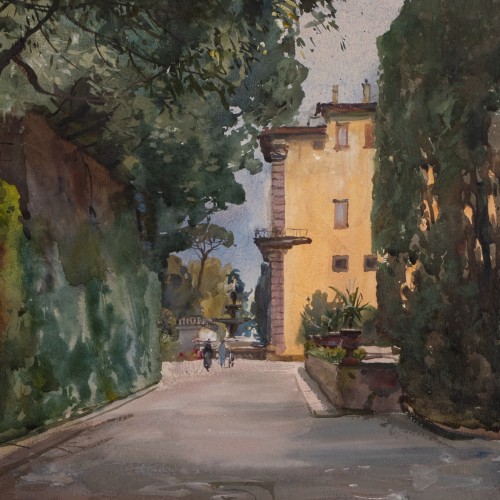 Karl Alexander von Winkler "Boboli Gardens in Florence"