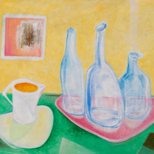 Ilmar Kruusamäe "Still Life with Three Bottles"