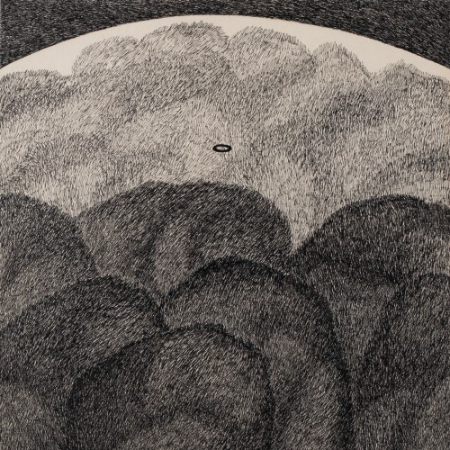 Mare Vint "Landscape with black oval"