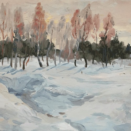 Väino Paris "Winter Landscape"
