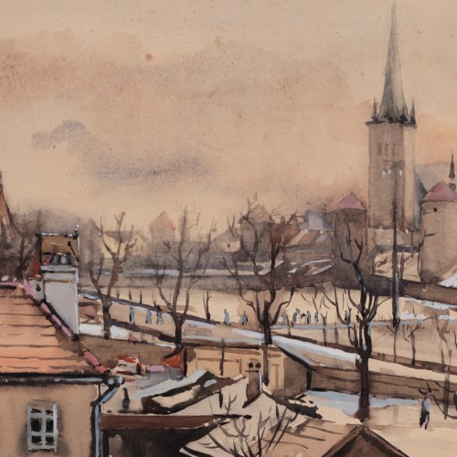 Aleksander Pilar "View of Tallinn"