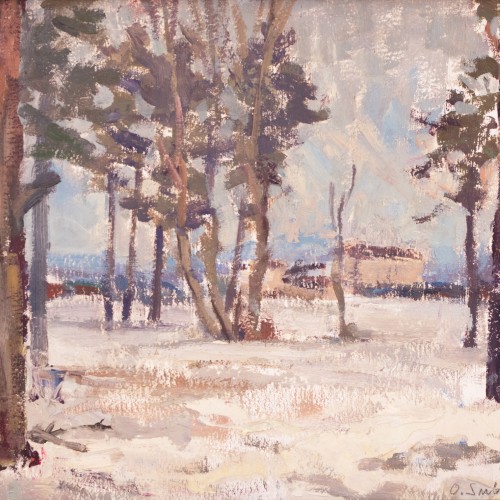 Olev Subbi "Winter Landscape"
