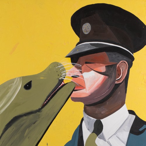 August Künnapu "Londoni loomaaia valvur saab suudluse sõbralikult merilõvilt"
