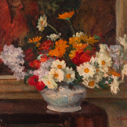 Johannes Võerahansu "Summer Flowers in a Vase"
