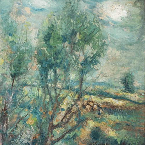 Aleksander Vardi "Green Landscape"