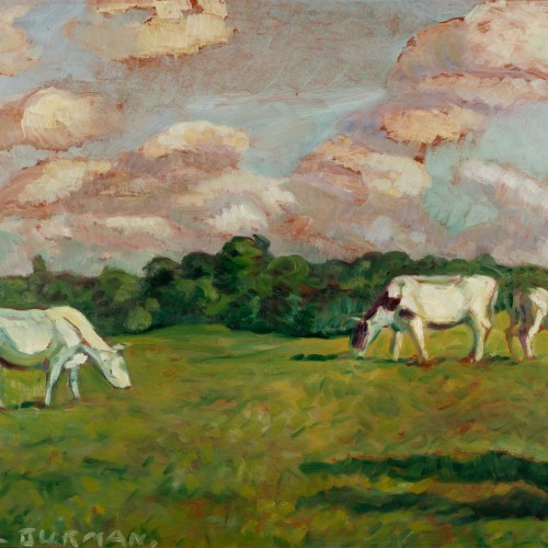 Paul Burman "Maastik lehmadega"