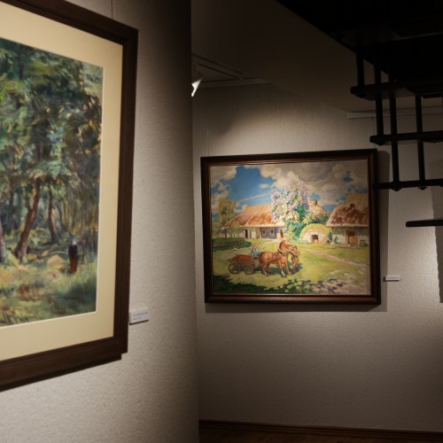 Haus Galerii "The classics of Estonian paintings - interior"