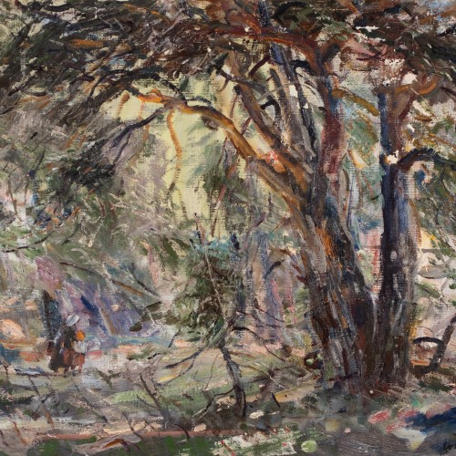 Evald Okas "Forest Landscape"