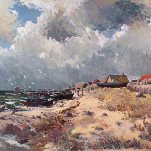 Richard Uutmaa "The Beach at Puise"