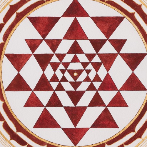 Red Sri Yantra (19806.15646)
