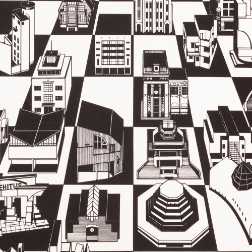 Leonhard Lapin "The Century of Architecture Chessboard"