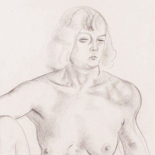 Eduard Wiiralt "Sitting Nude"
