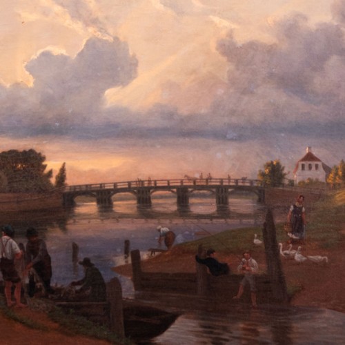 Hermann Eduard Hartmann "Bridge in Tartu"