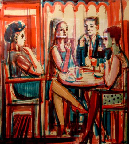 Erich Pehap "Seltskond kohvikus"