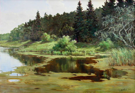 Järveäärne maastik