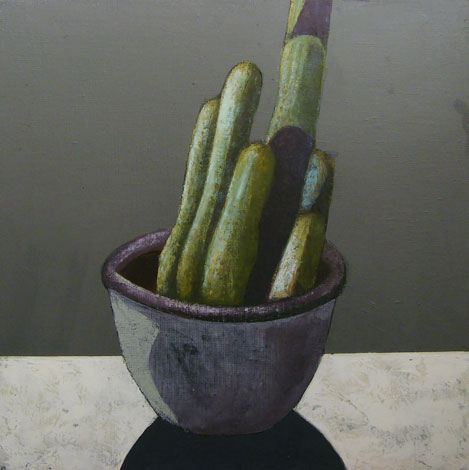 mini kaktus Mix di mini cactus e piante grasse – vaso da 8,1 cm, alto 5–10 cm, in un  vaso di terracotta main image 0