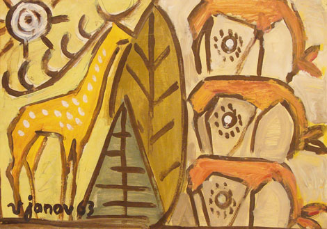 Kompositsioon hirvedega