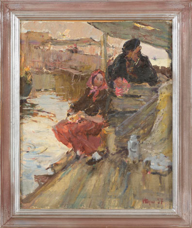 Kihnu motiiv (eskiis tööle "Kihnu kalurid")