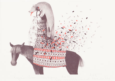 Illustratsioon raamtule "Sada saarelehte, tuhat toomelehte" II