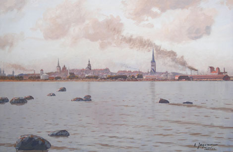 Tallinna vaade merelt