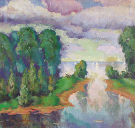 Vaade merele/Pärnu rand