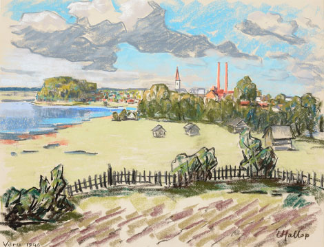 Vaade Võru linnale