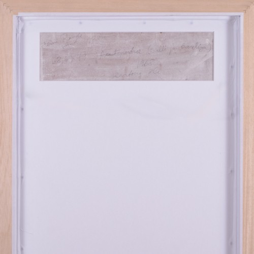 Autoportree salli ja baretiga