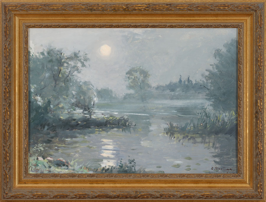 Jõemaastik kuuvalgel