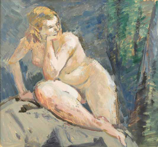 Naisakt tumedal taustal