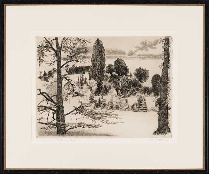 Maastik Pariisi lähedal (I proovitrükk)