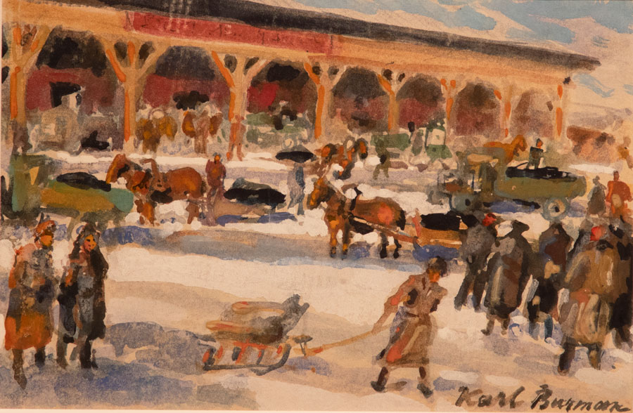 Tartu jaamas. 1940ndate II pool