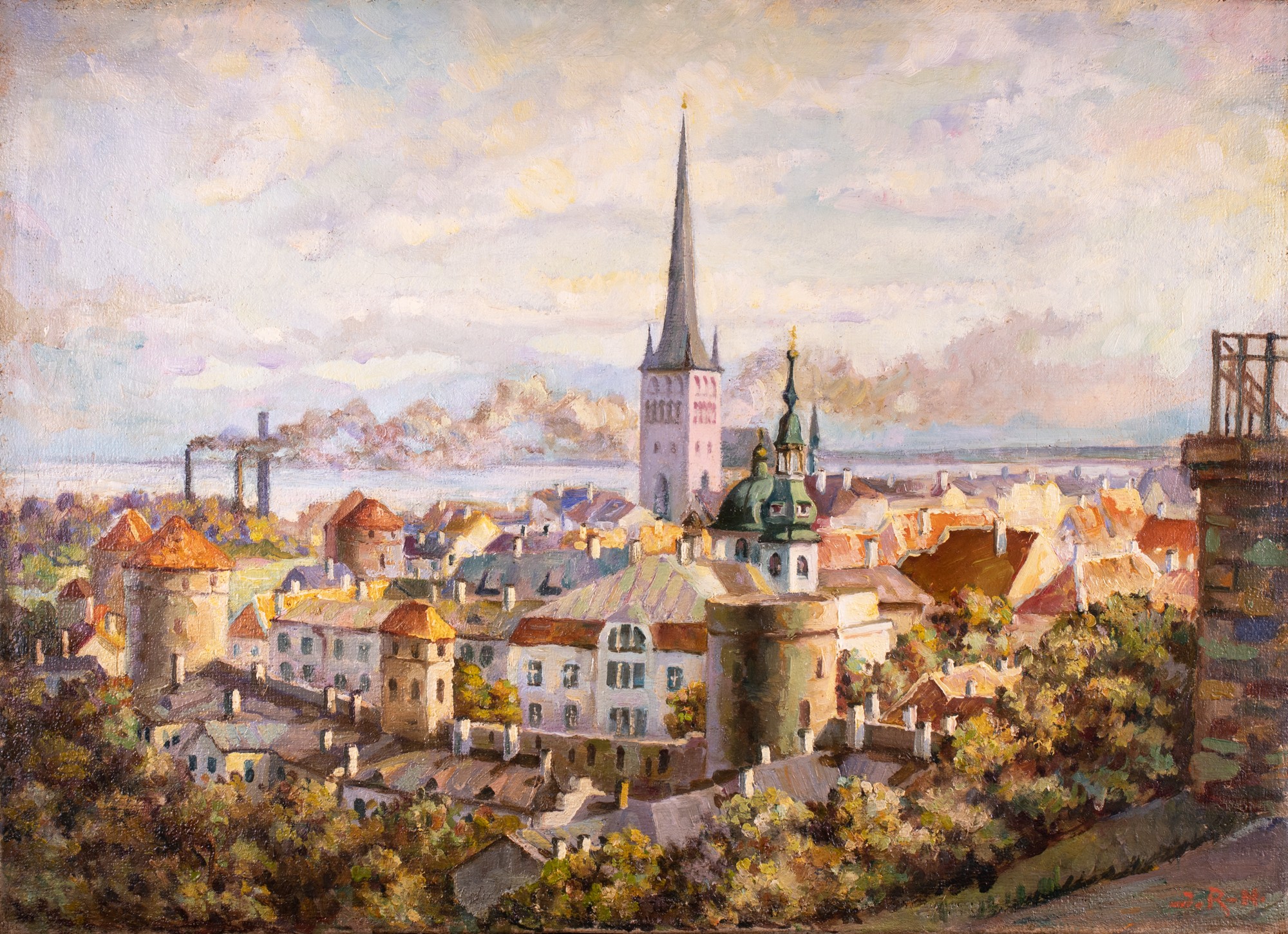 Tallinna vaade Toompealt