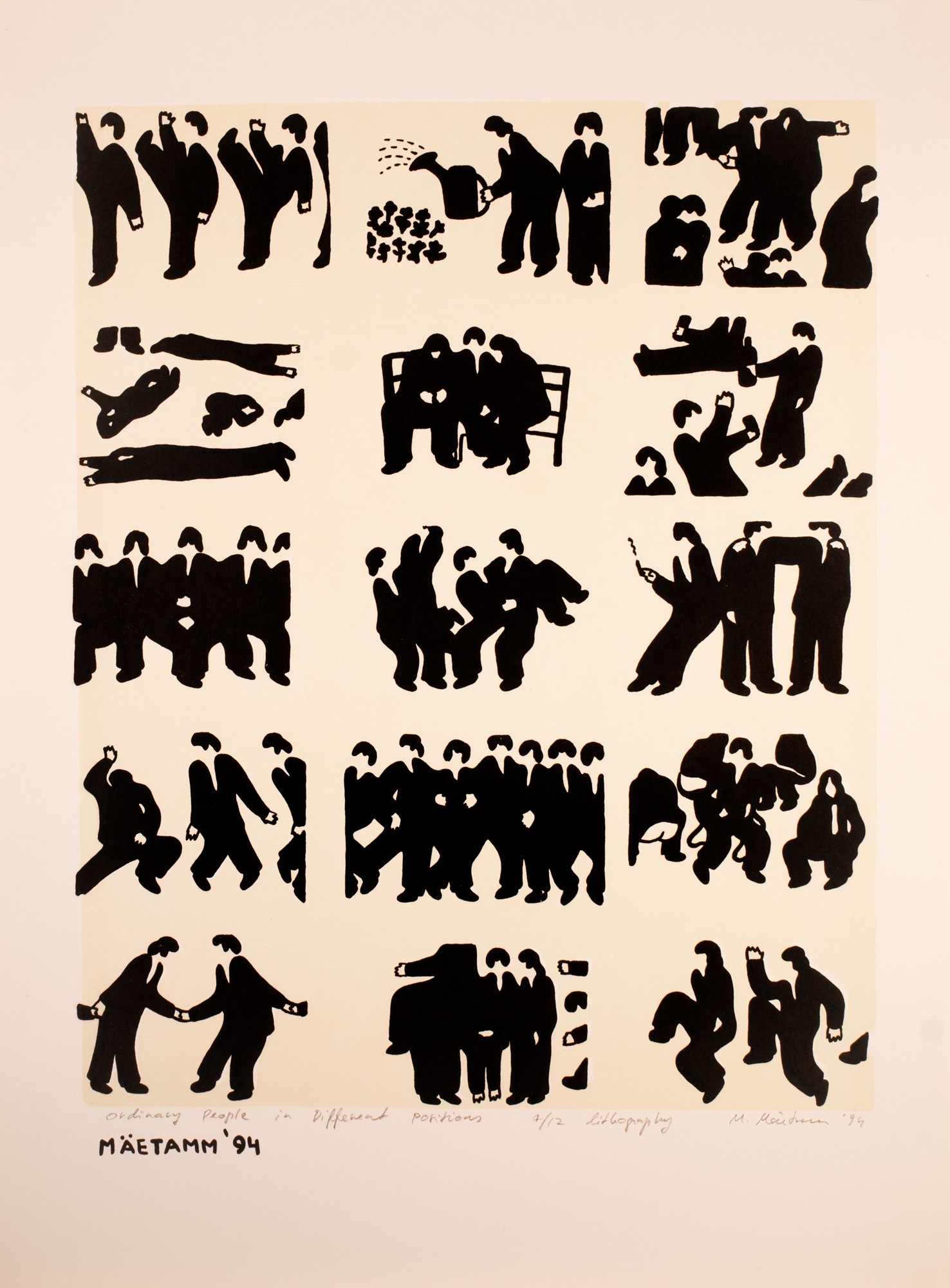 Ordinary People in Different Positions