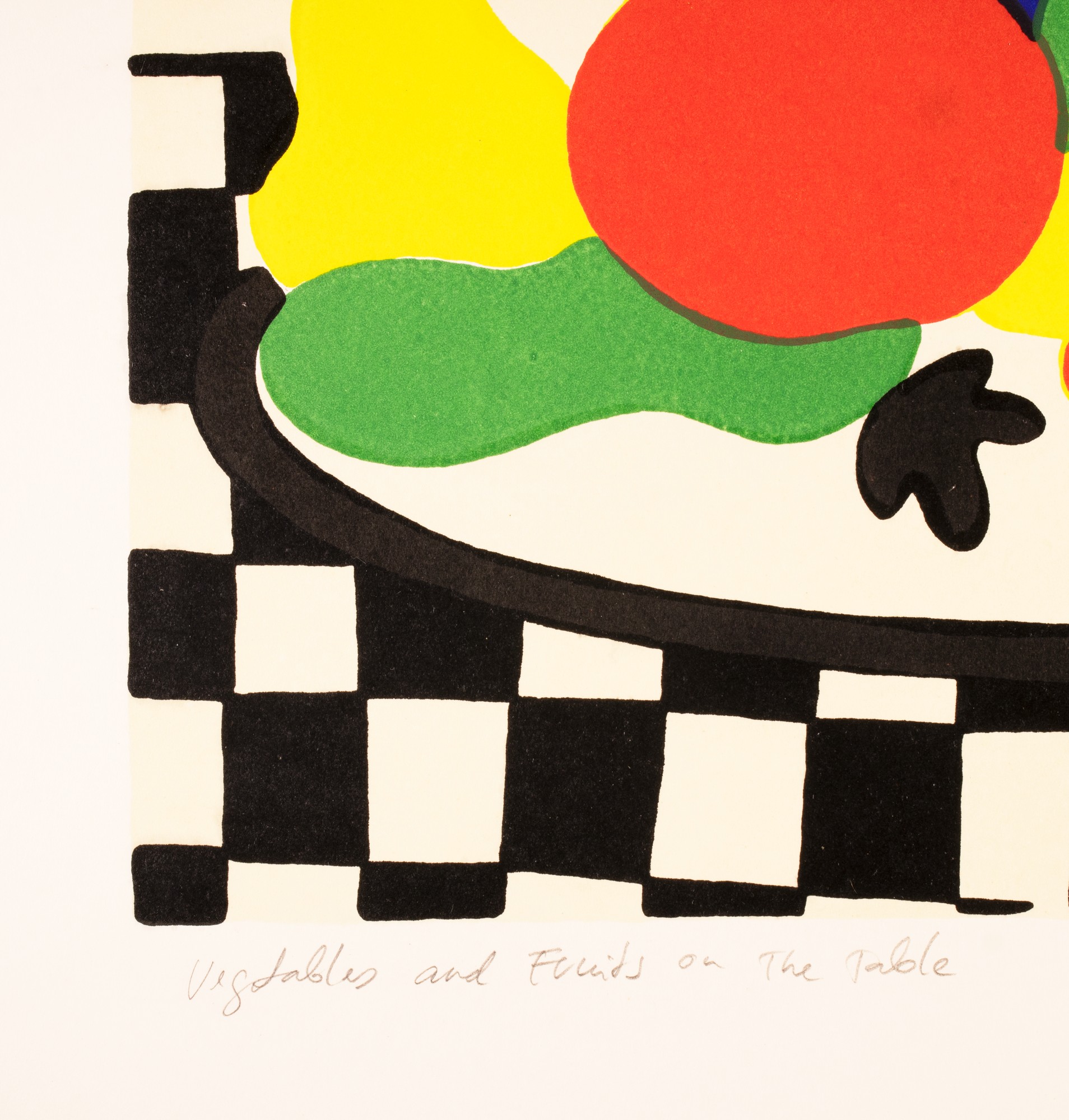 Vegetables and Fruits on the Table