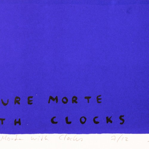 Nature Morte with Clocks