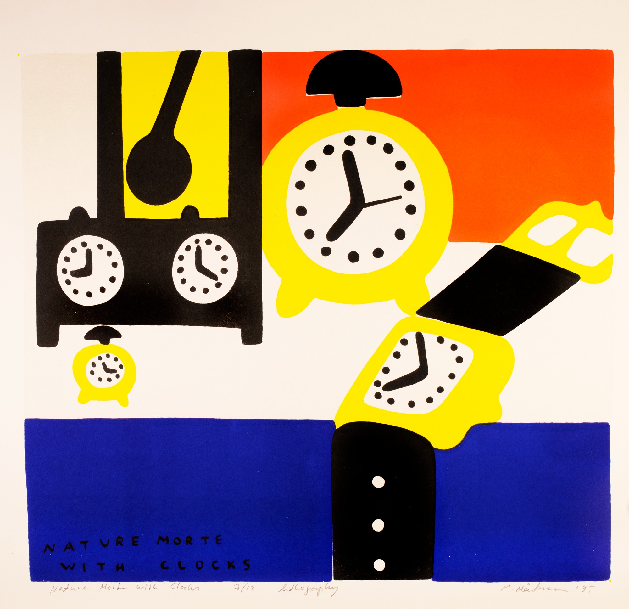 Nature Morte with Clocks