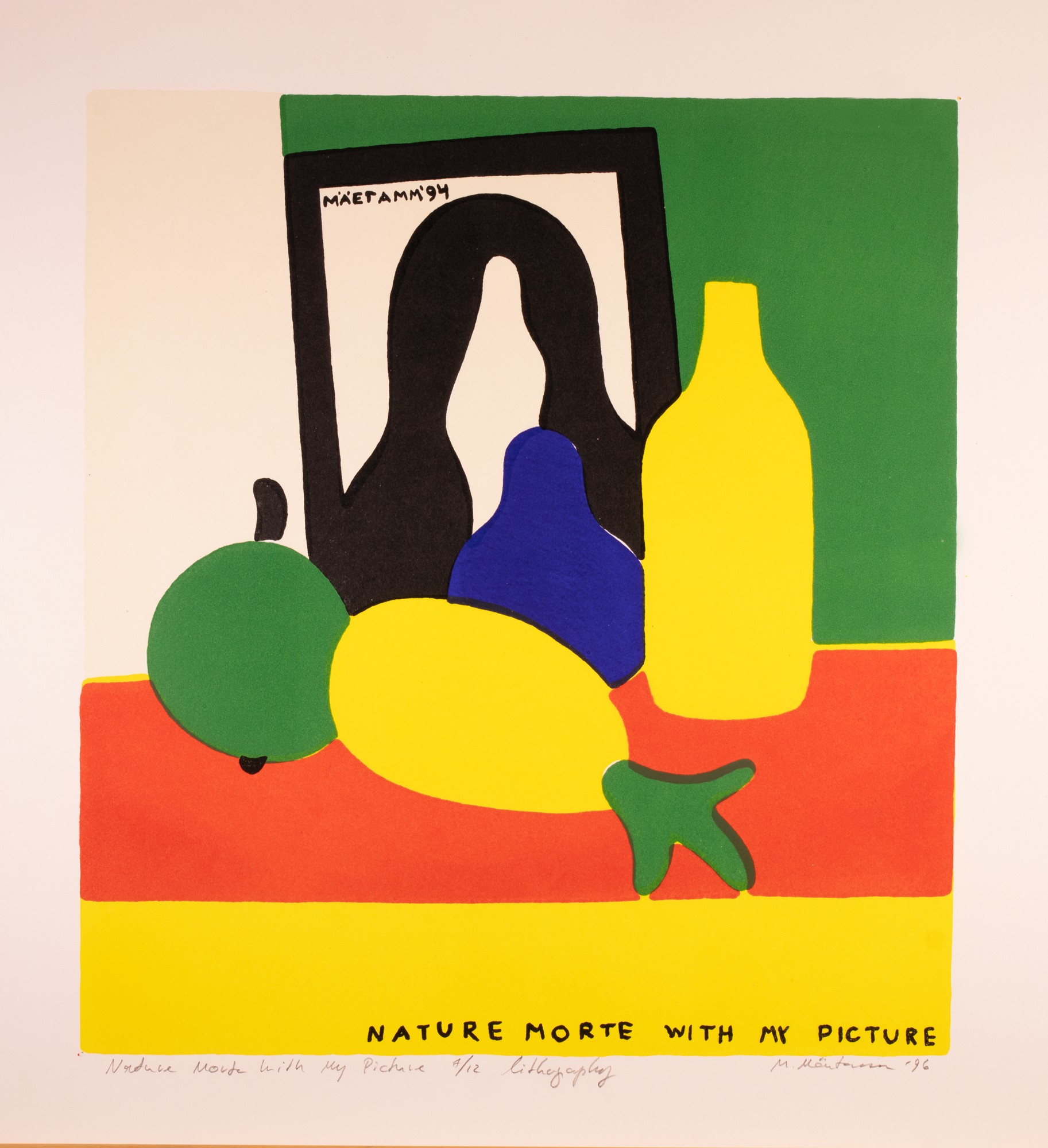 Nature Morte with My Picture