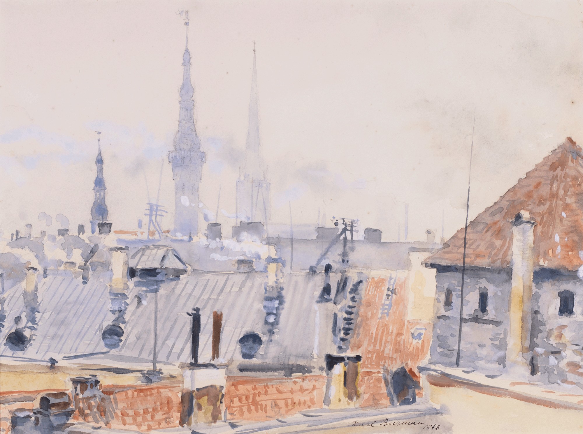 Tallinna vaade Toompealt